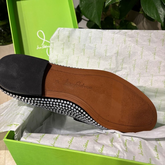 Sam Edelman Loraine Glitz Black Loafer - Picture 6 of 13